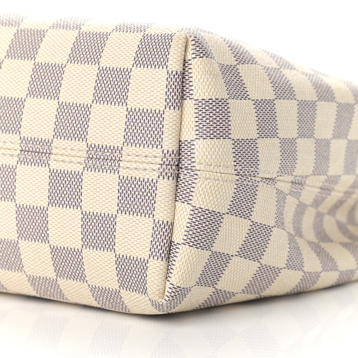 Louis Vuitton Damier Azur Graceful PM Rose Ballerine 10 of 11