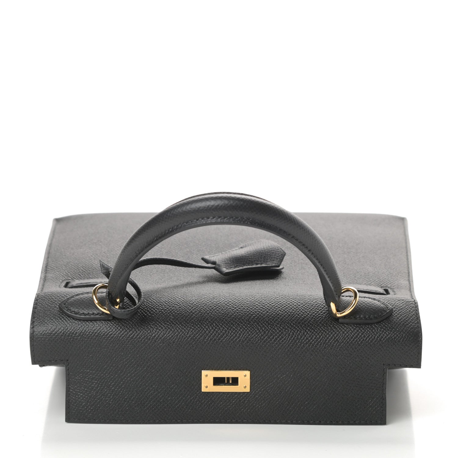Hermes Epsom Kelly Sellier 25 Black 16 of 39