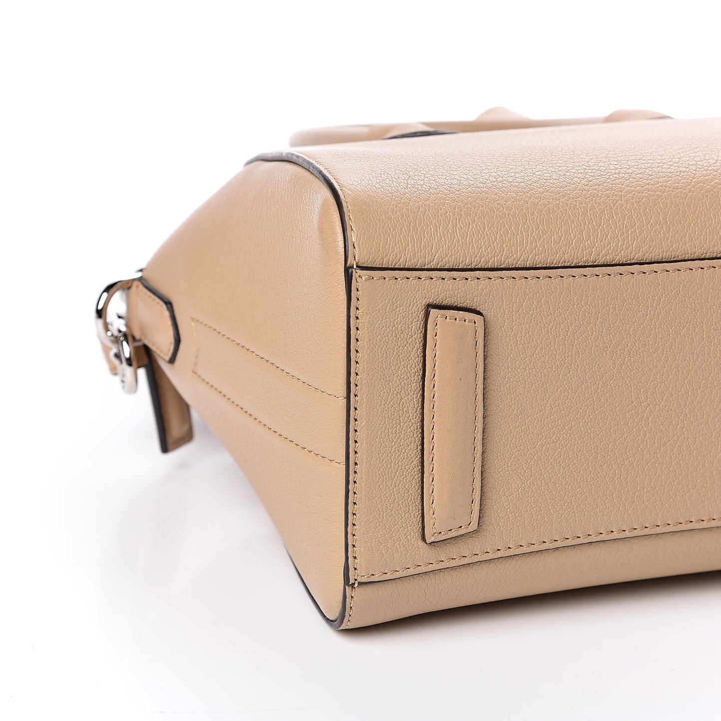 Sugar Goatskin Mini Antigona Nude