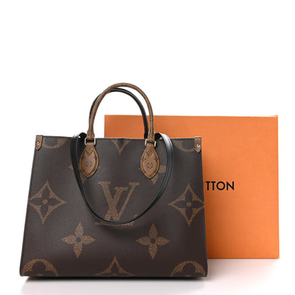 Louis Vuitton Reverse Monogram Giant Onthego MM 10 of 10
