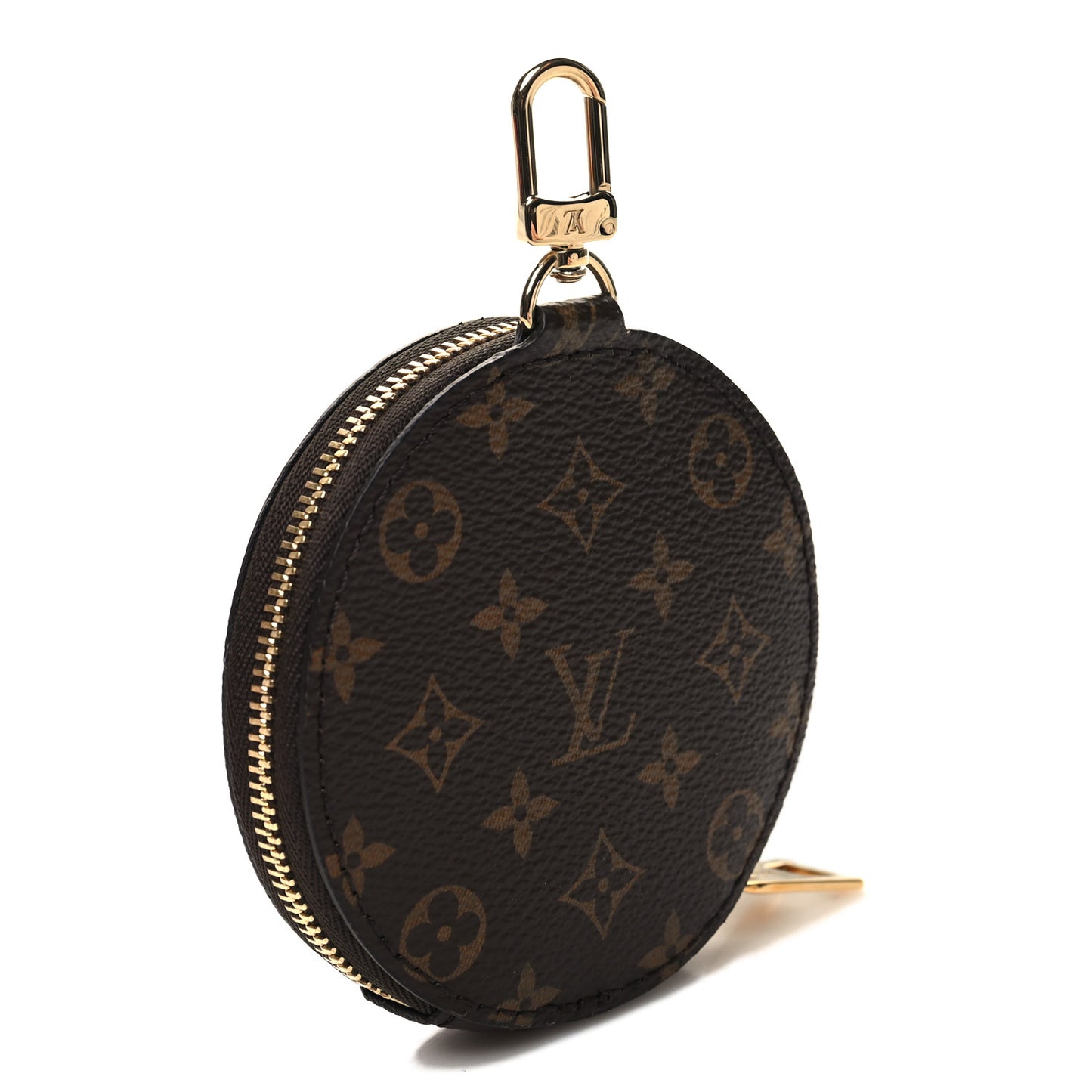 Monogram OnTheGo East West Round Coin Purse Red