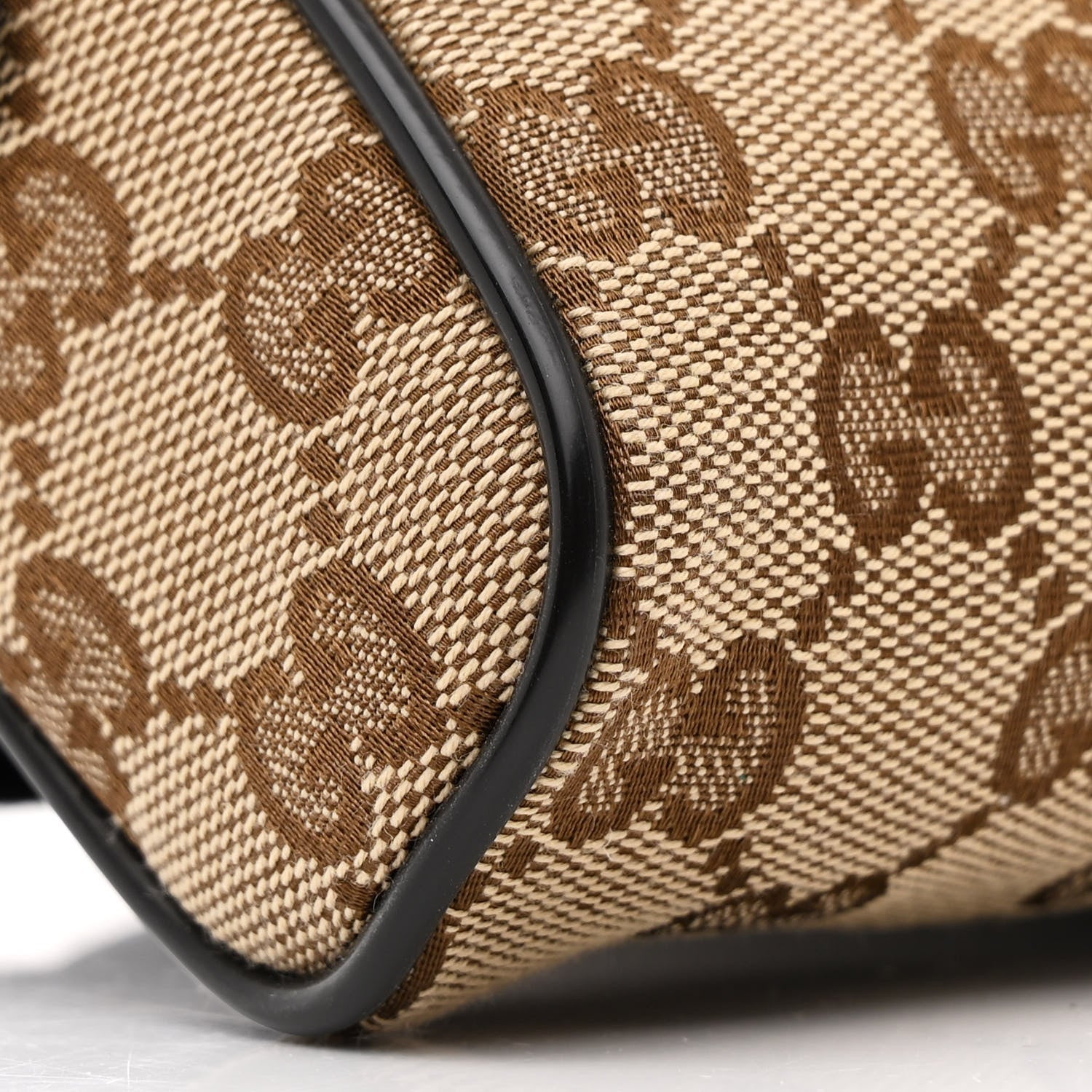 Gucci Monogram Belt Bag Dark Brown 9 of 10