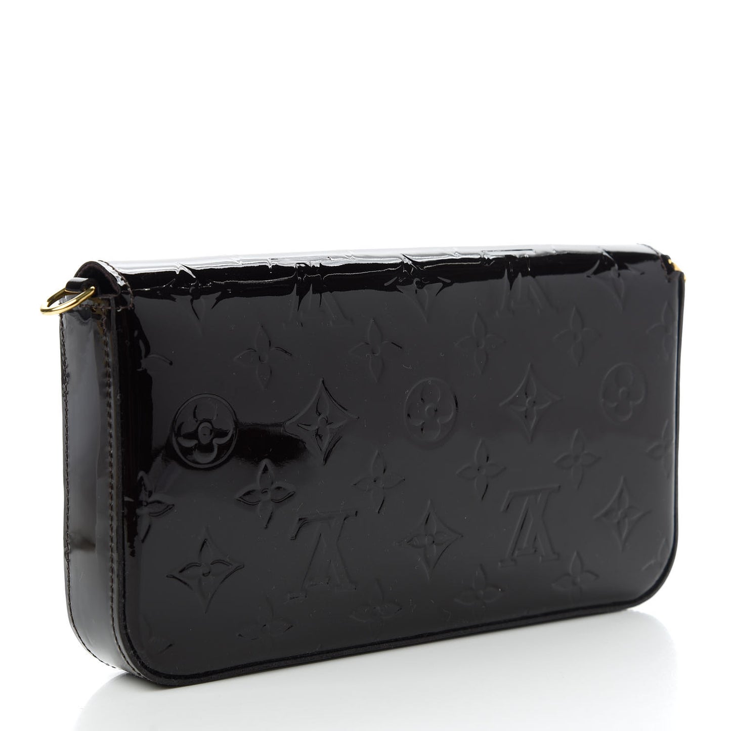 Vernis Pochette Felicie Chain Wallet Amarante