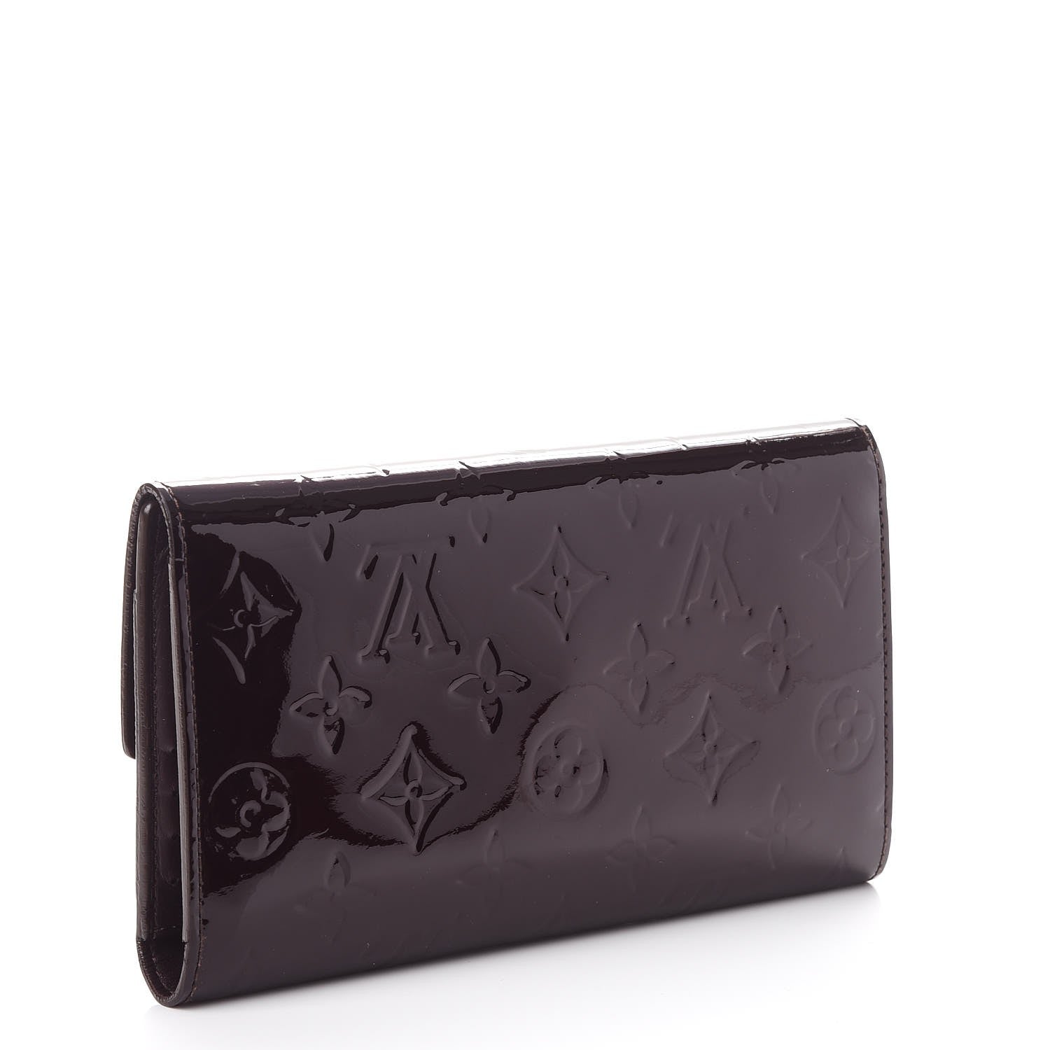 Louis Vuitton Vernis Porte Tresor International Wallet Amarante 3 of 9
