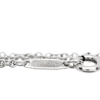 Tiffany Sterling Silver Infinity Double Chain Bracelet 4 of 4