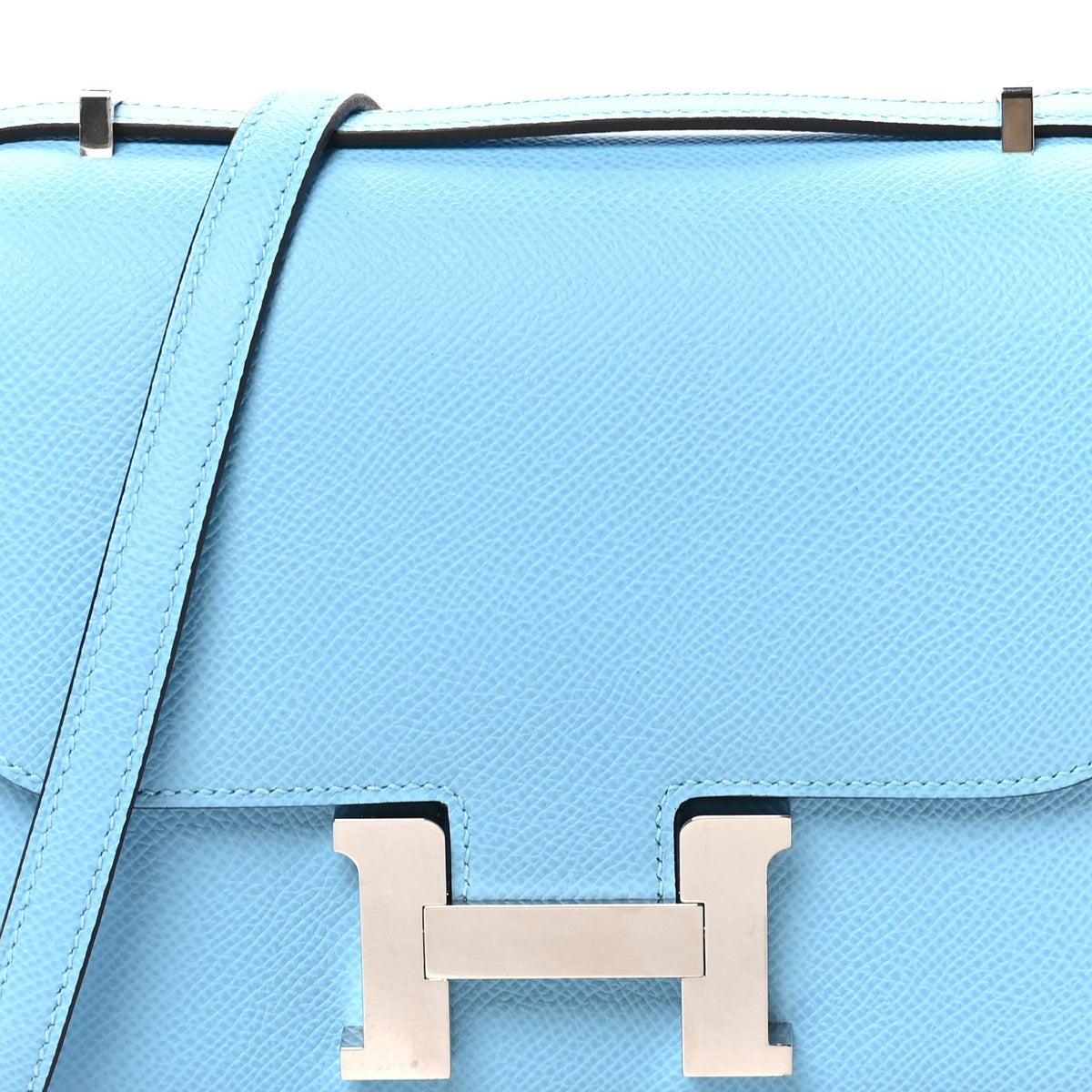 Hermes Epsom Constance 18 Celeste 7 of 9