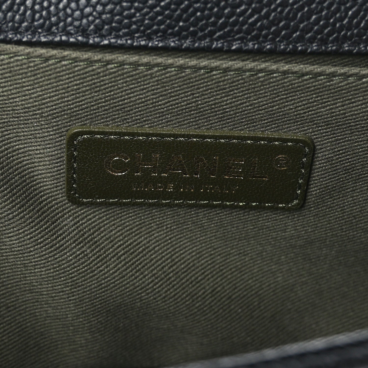 Chanel Caviar Quilted Medium Boy Flap Black 6 of 9