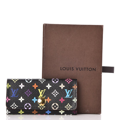 Louis Vuitton Monogram Multicolor Multicles 4 Key Holder Black Grenade 8 of 8