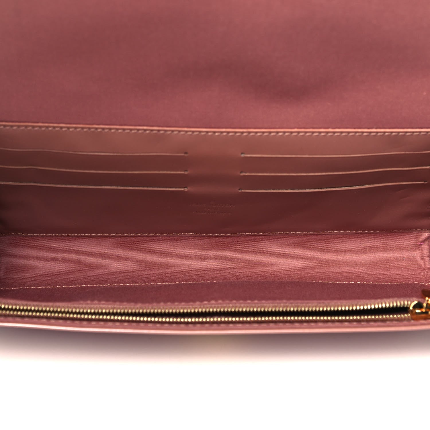 Louis Vuitton Vernis Rossmore MM Rose Velours 5 of 8