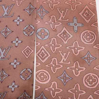 Louis Vuitton Silk Monogram Map Bandeau 3 of 7
