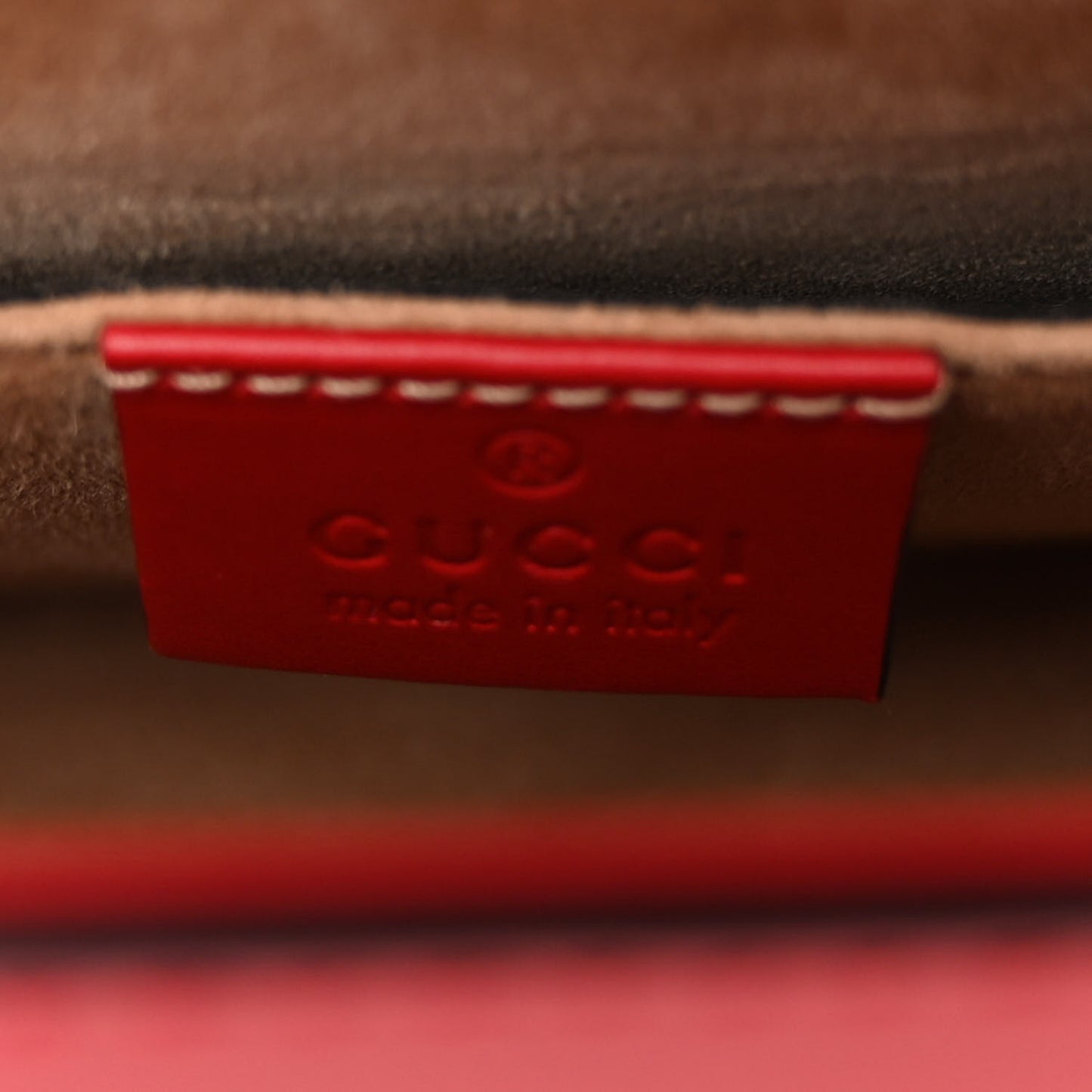 Calfskin Mini Sylvie Chain Shoulder Bag Hibiscus Red