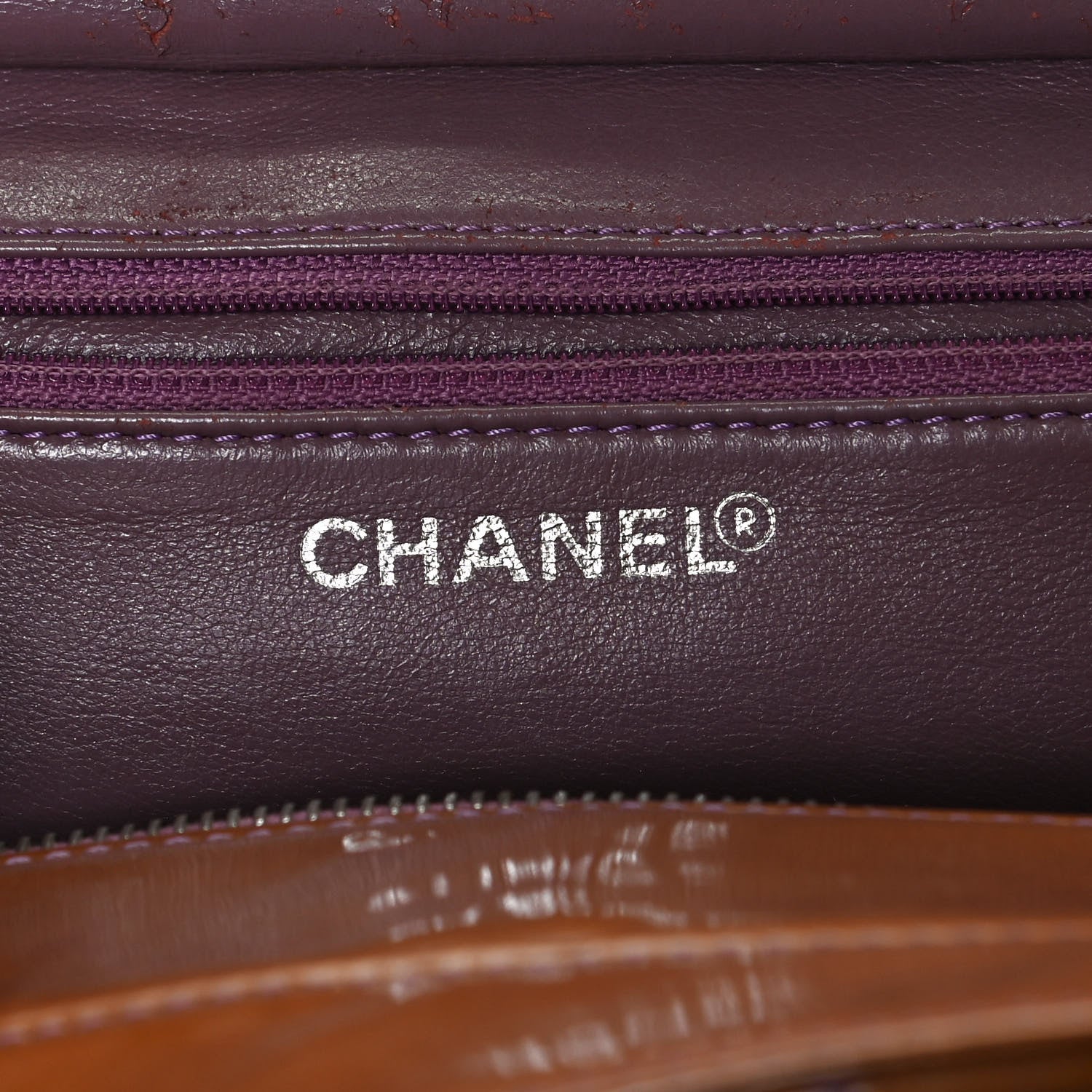 Chanel Patent Petit Timeless Shopping Tote PTT Brown 6 of 11