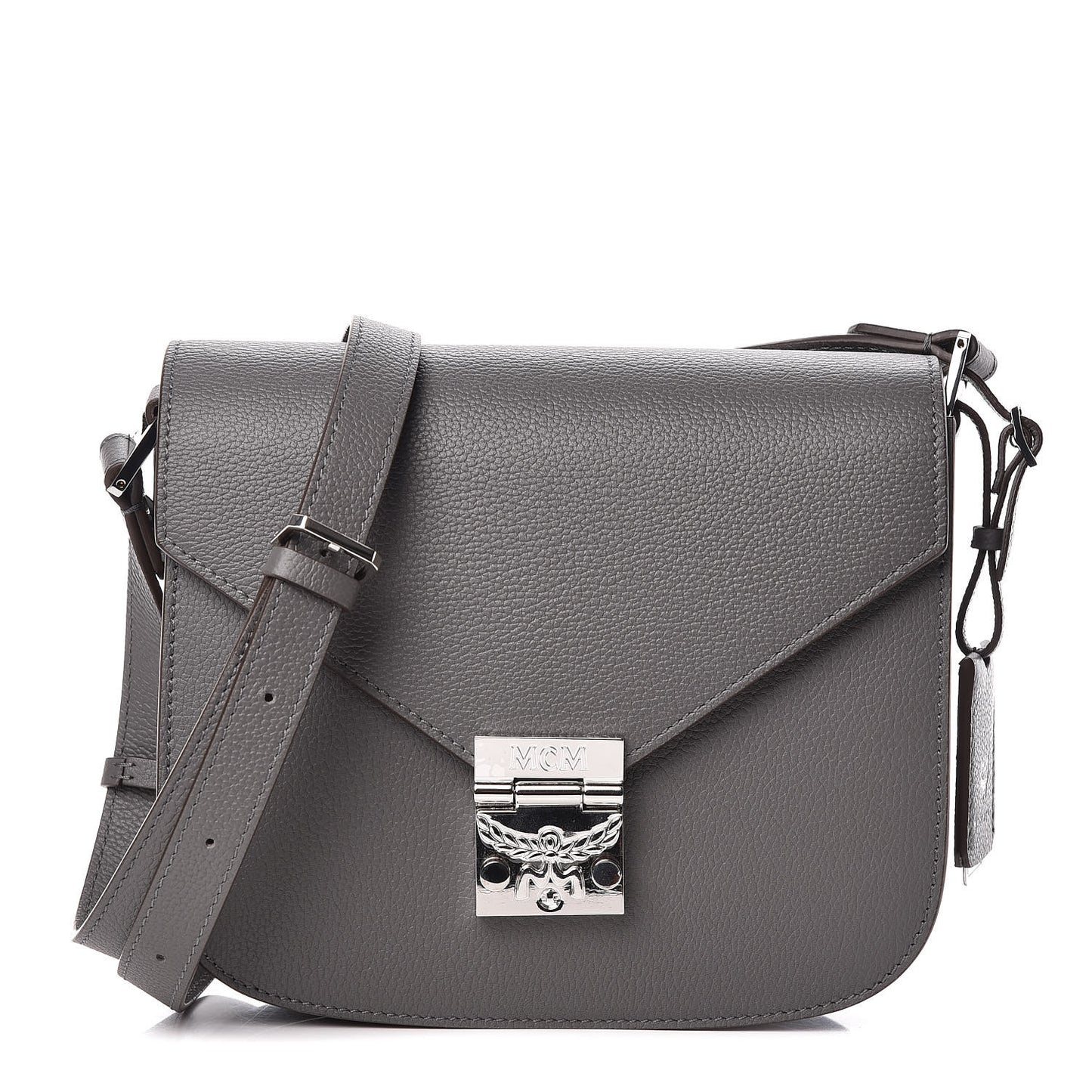 Park Avenue Calfskin Small Patricia Crossbody Bag Charcoal