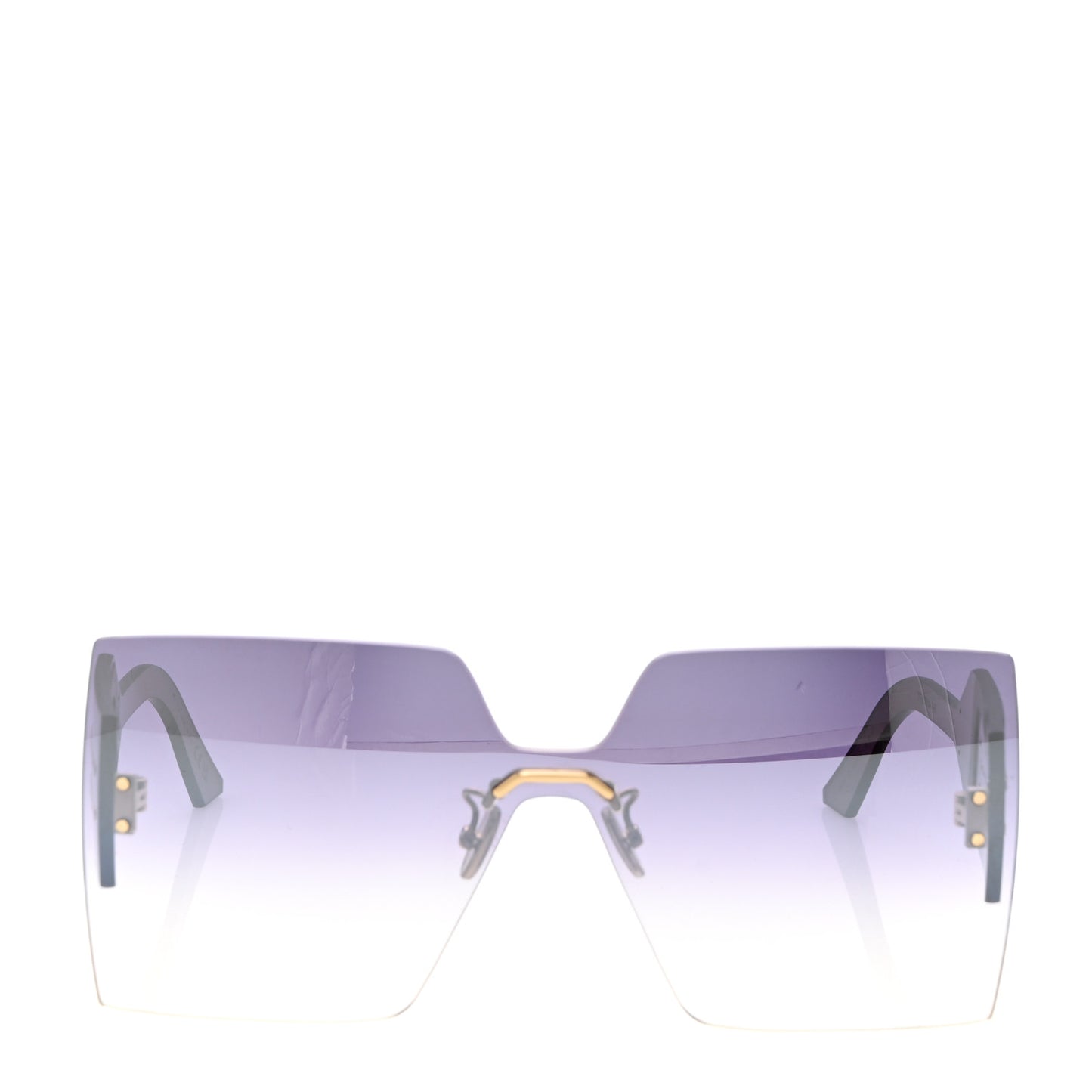 Acetate Diorclub M5U Mask Sunglasses Gray