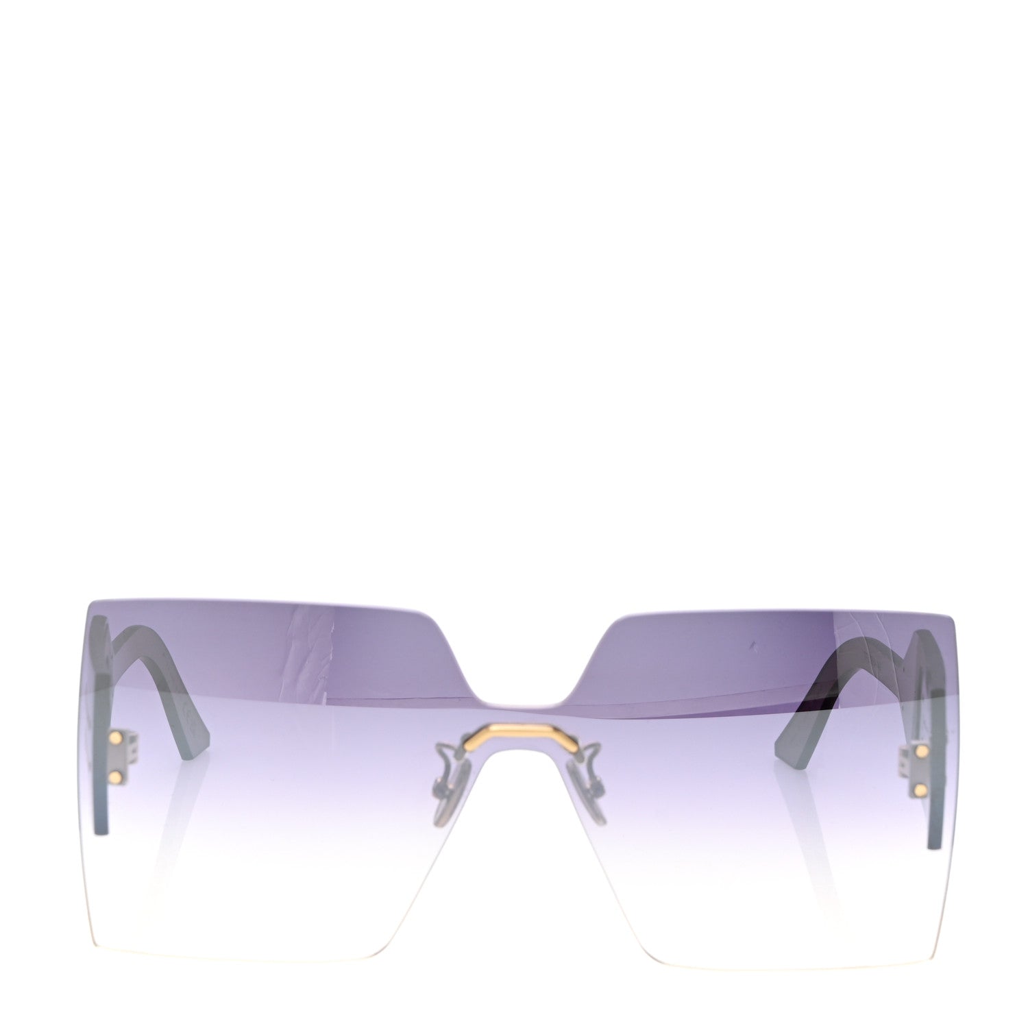 Christian Dior Acetate Diorclub M5U Mask Sunglasses Gray 2 of 9