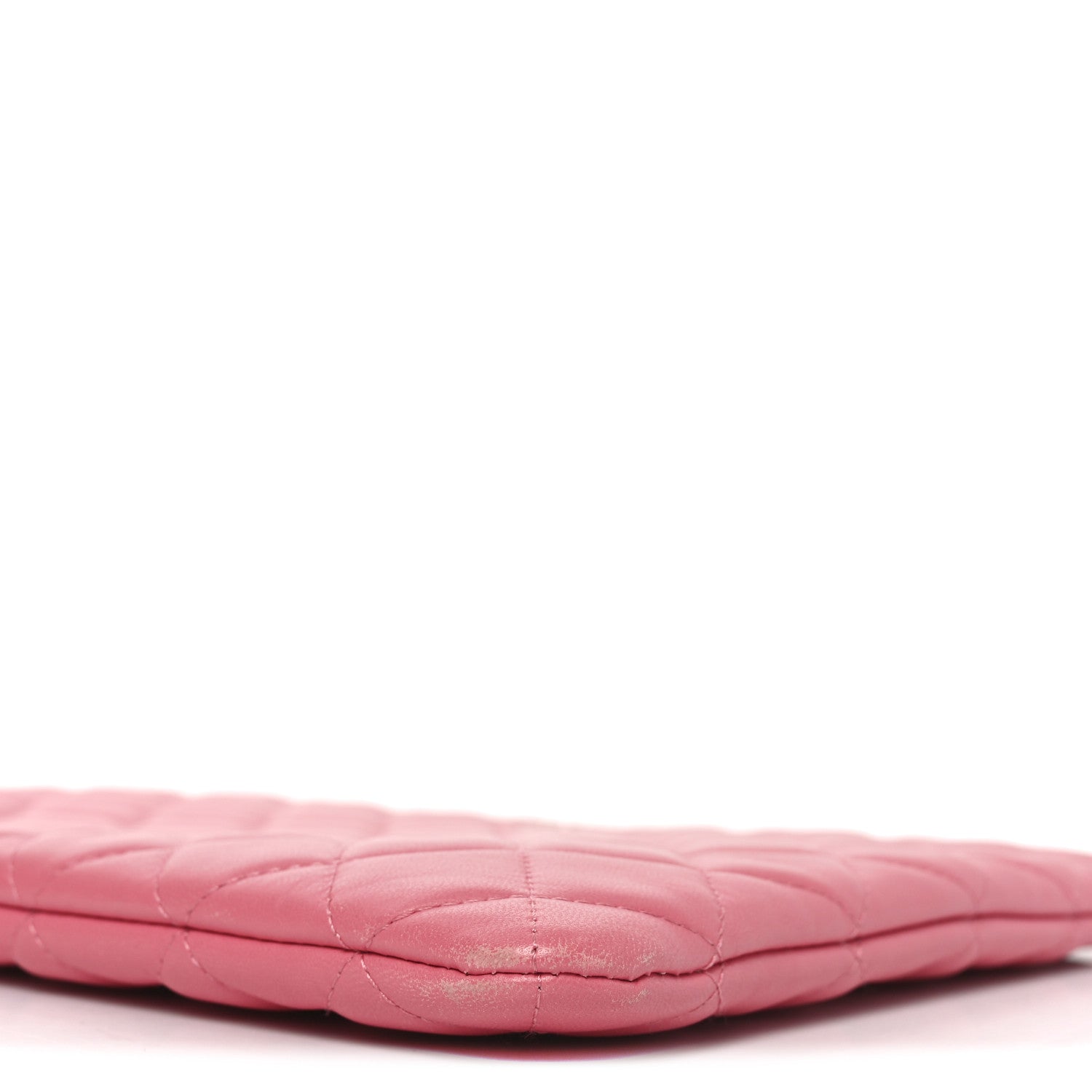Chanel Lambskin Quilted Medium Casino Beauty CC Cosmetic Case Fuchsia 16 of 18