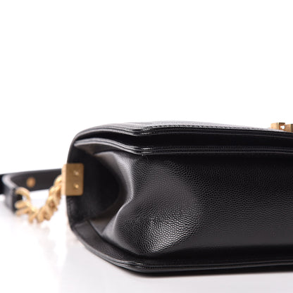 Chanel Caviar Quilted Medium Boy Flap Black 5 of 10