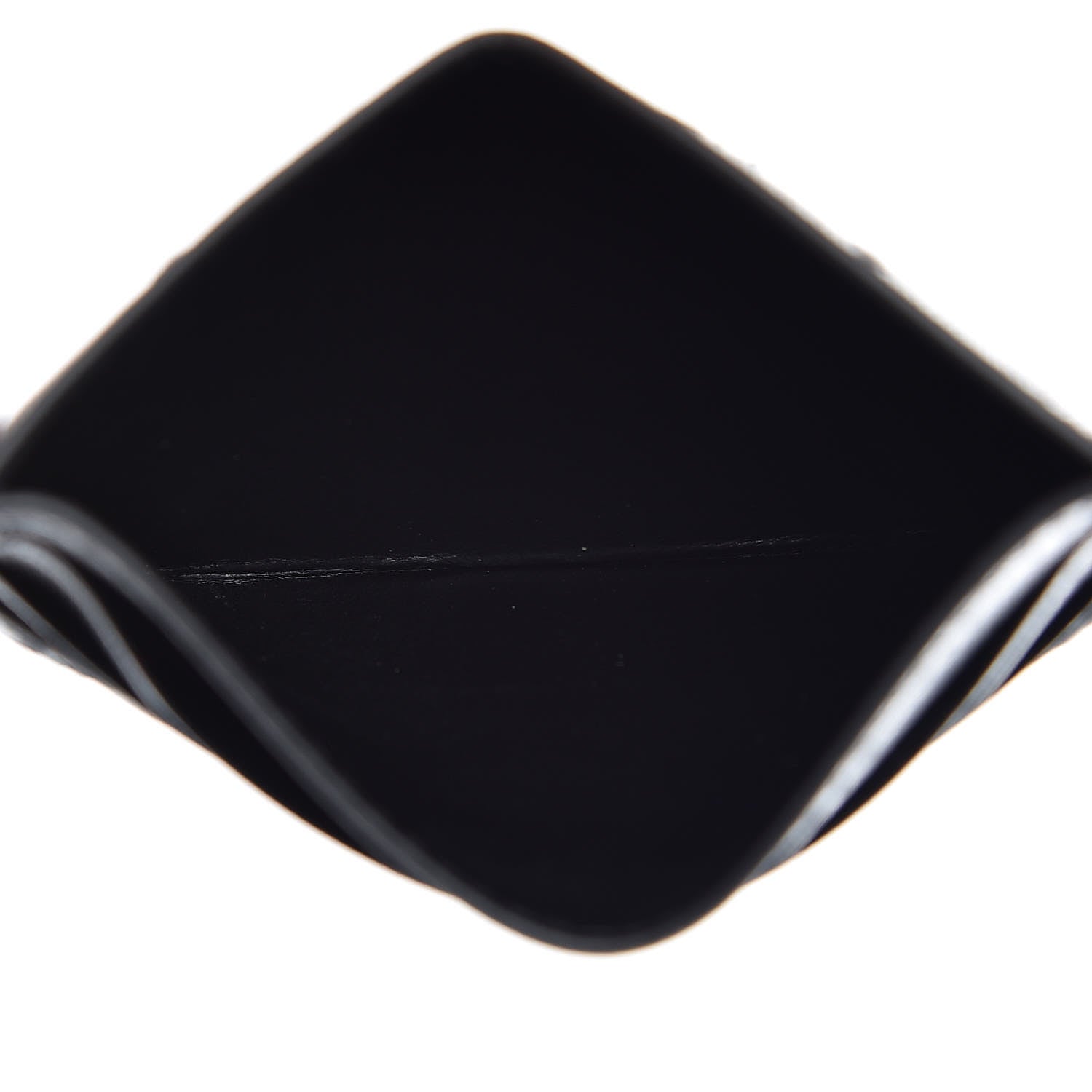 Givenchy Goatskin Diamond Quilted GV3 Card Holder Black 5 of 6