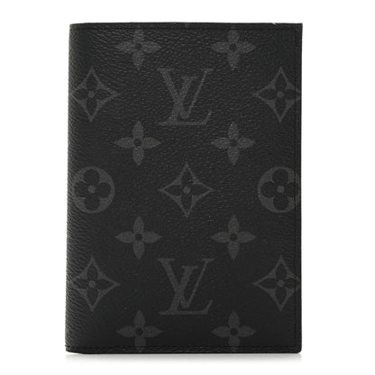 Louis Vuitton Monogram Eclipse Passport Cover 1 of 6