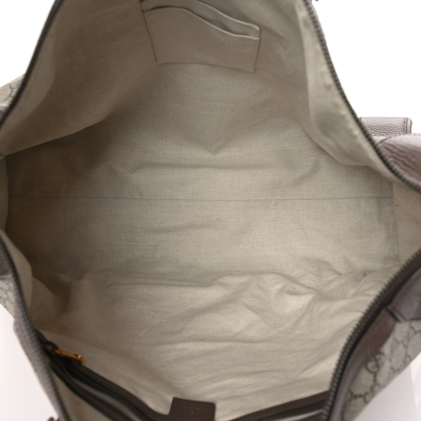 GG Supreme Monogram Web Large Ophidia Carry-On Duffle Bag Beige New Acero