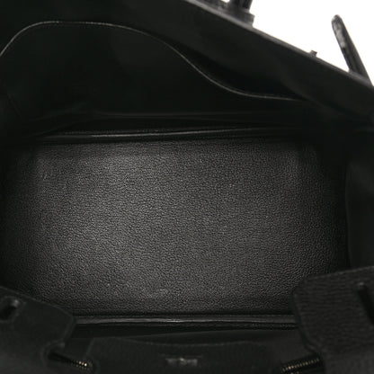 Hermes Taurillon Clemence Birkin 30 Black 10 of 19