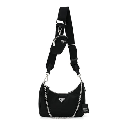 Prada Nylon Re-Edition 2005 Shoulder Bag Black 1 of 9