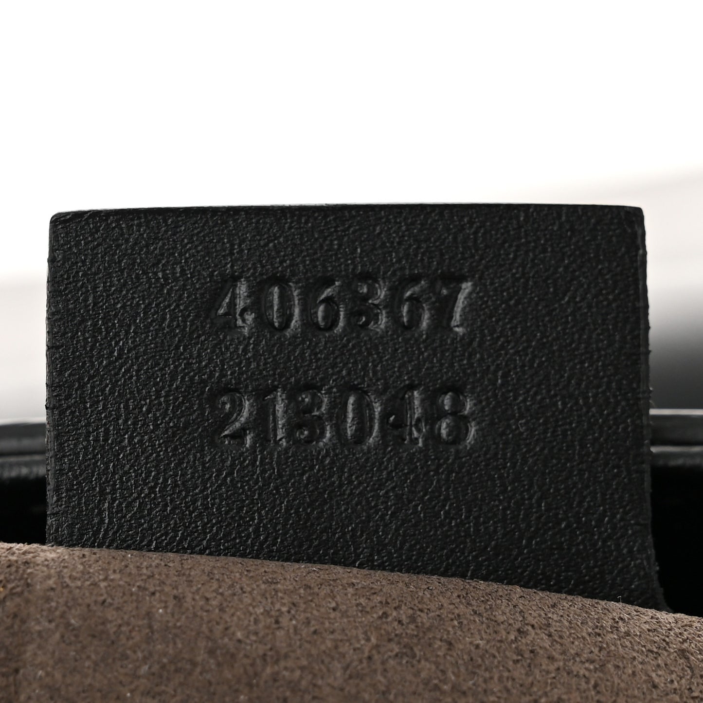 Guccissima Signature Medium Double Buckle Flap Messenger Bag Black