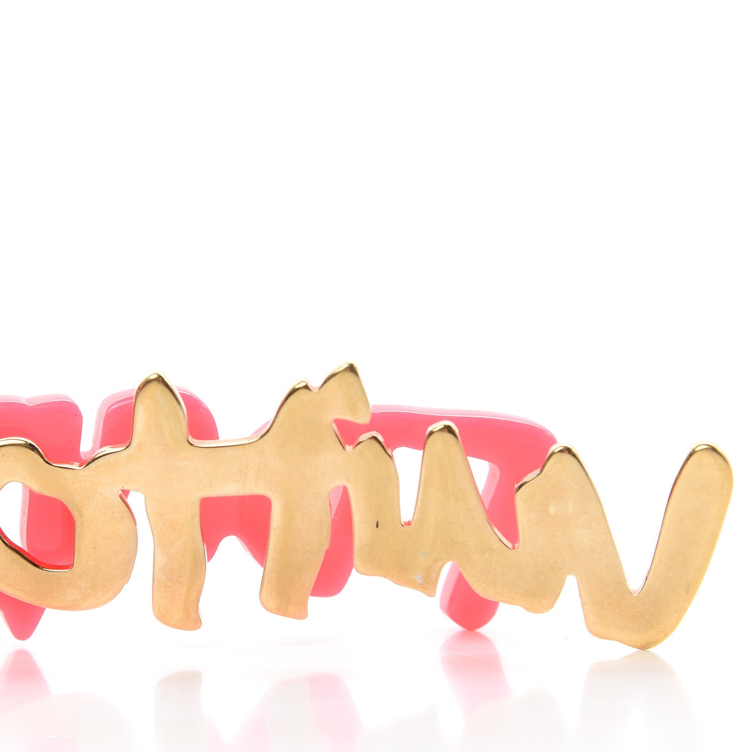 Louis Vuitton Graffiti Bag Charm Pink 3 of 4