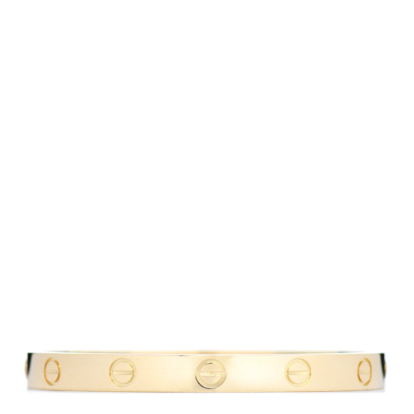 18K Yellow Gold LOVE Bracelet 16