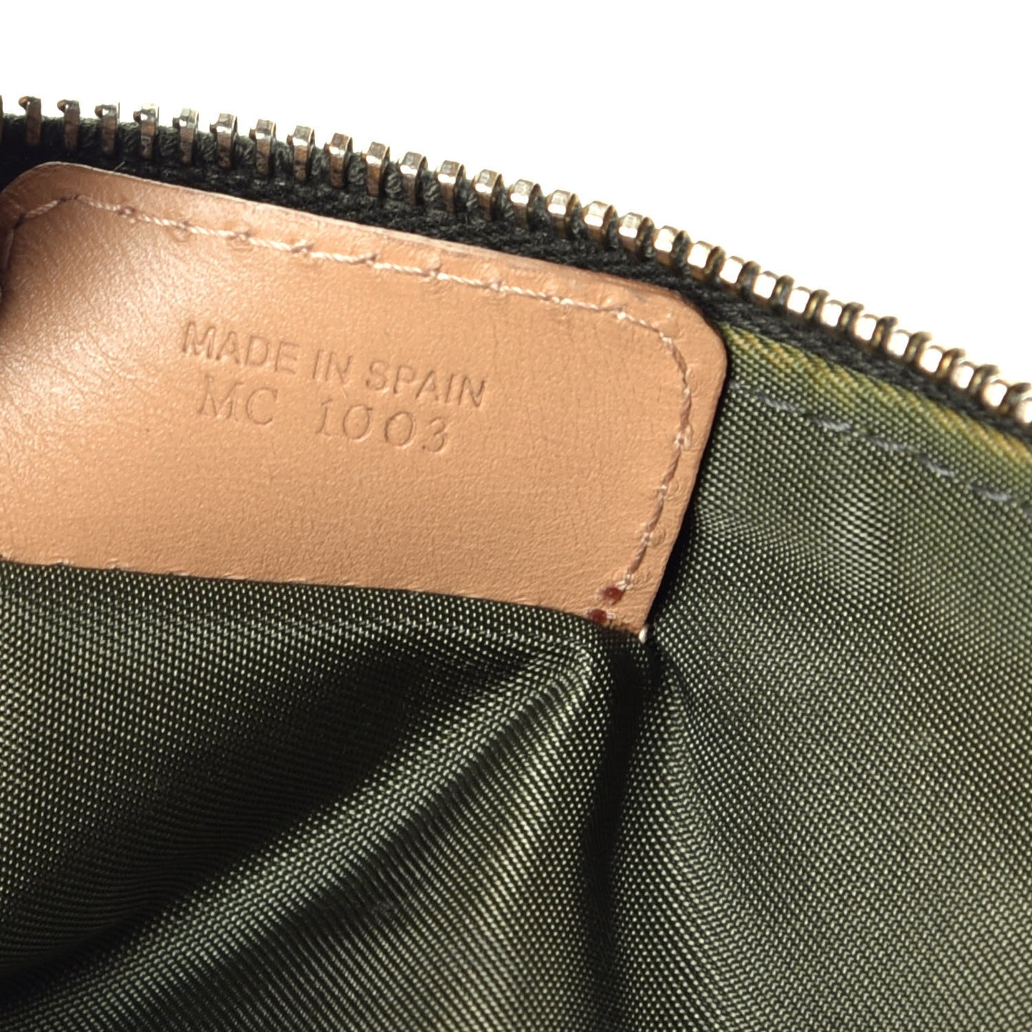 Monogram Mini Saddle Pochette Green