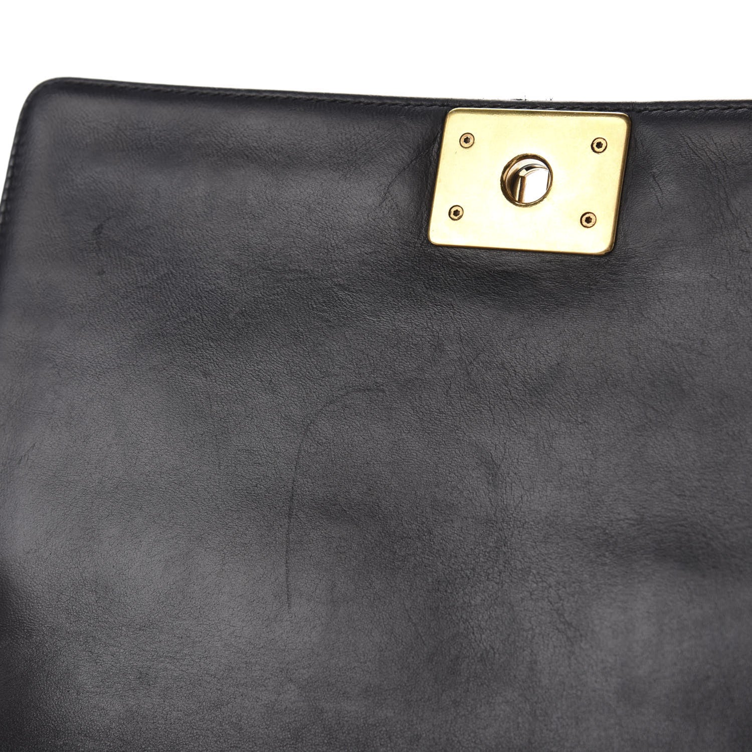 Chanel Lambskin Quilted New Medium Boy Flap Black 10 of 13