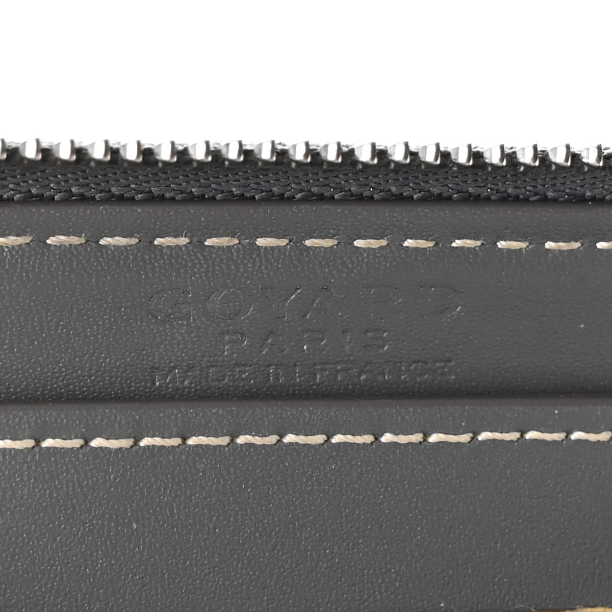 Goyard Goyardine Matignon PM Wallet Grey 6 of 8