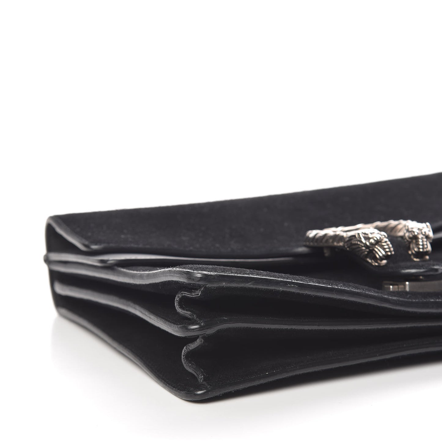 Suede Medium Dionysus Shoulder Bag Black