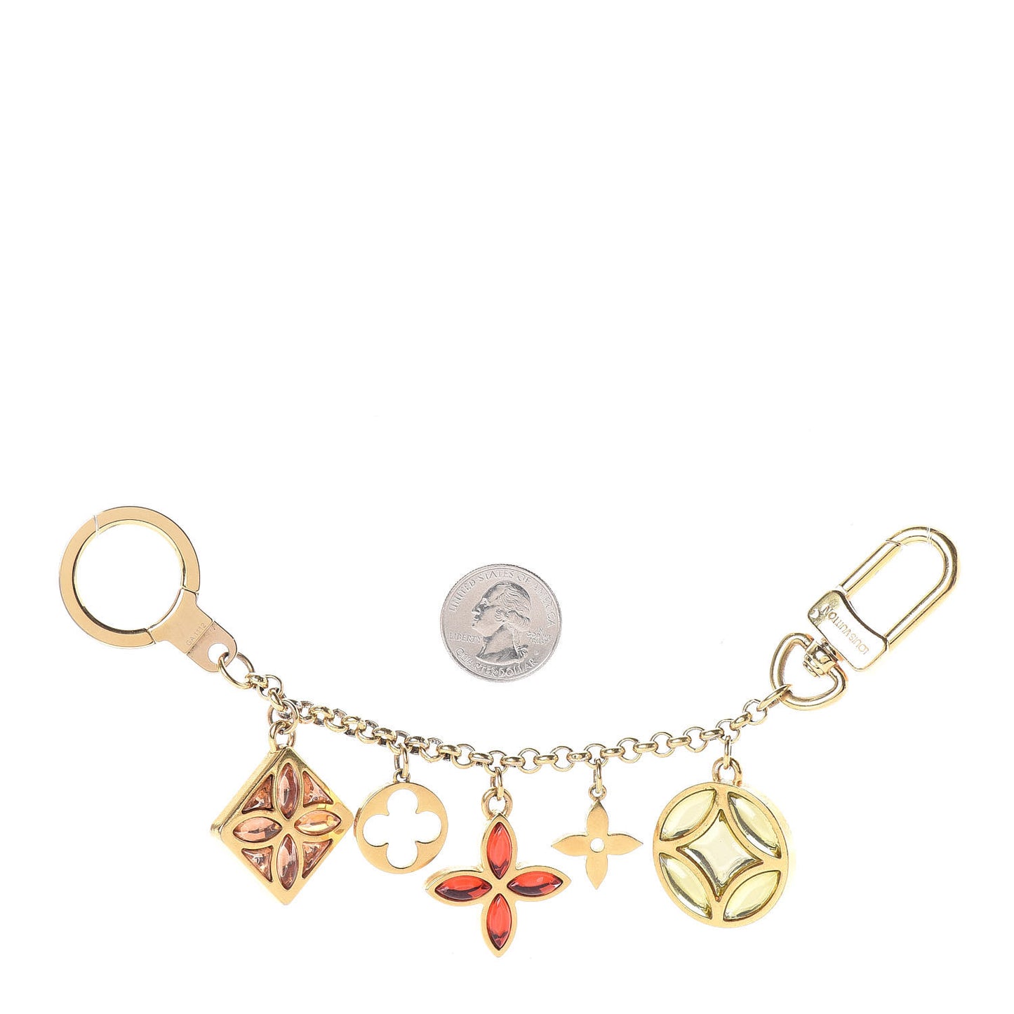 Ice Flower Key Chain Bag Charm