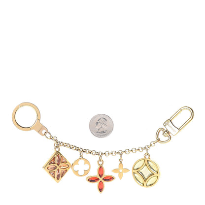 Louis Vuitton Ice Flower Key Chain Bag Charm 2 of 2