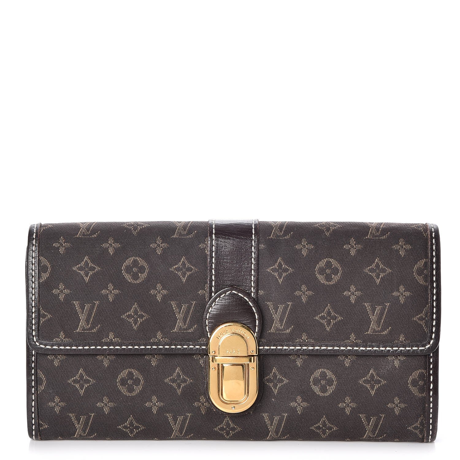 Louis Vuitton Monogram Idylle Sarah Wallet Fusain 1 of 8