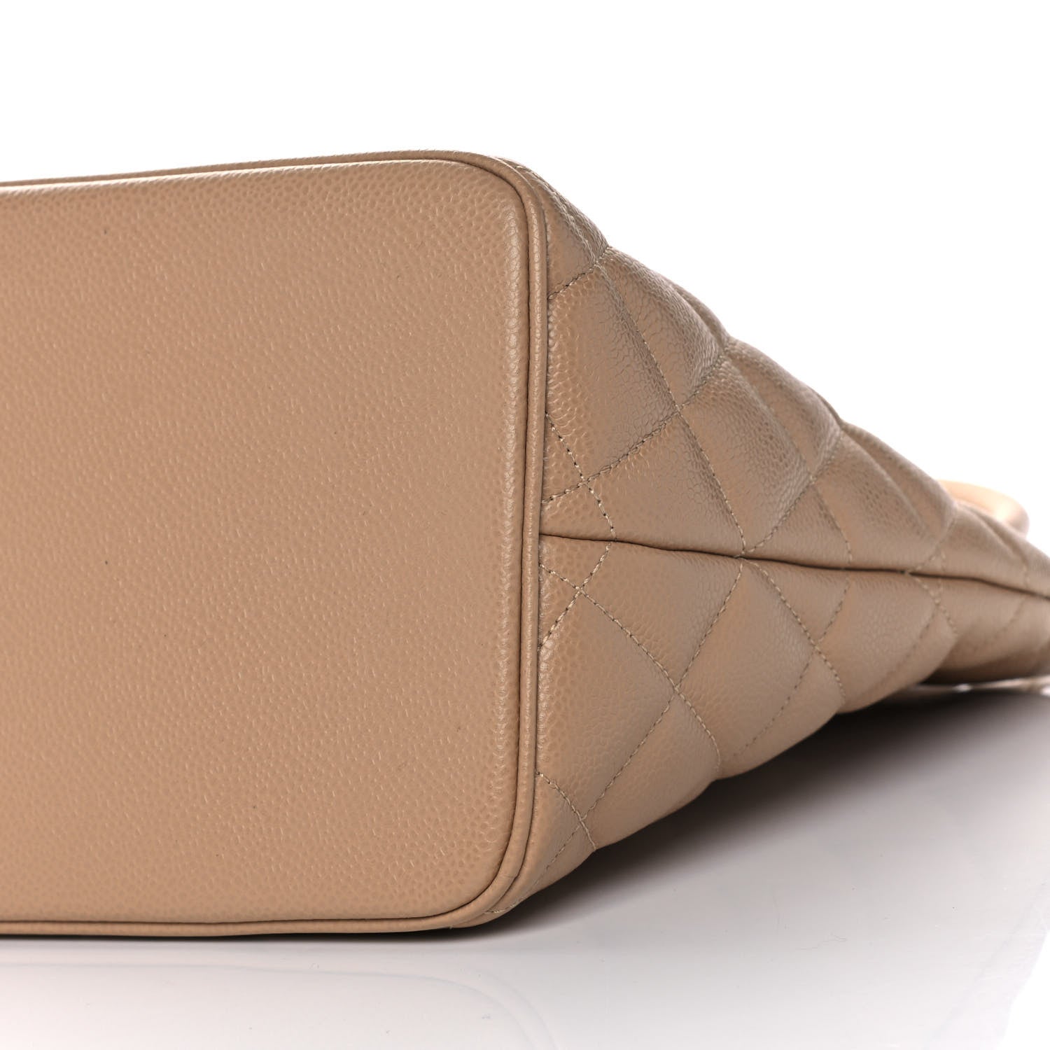 Chanel Caviar Quilted Medallion Tote Beige 10 of 10