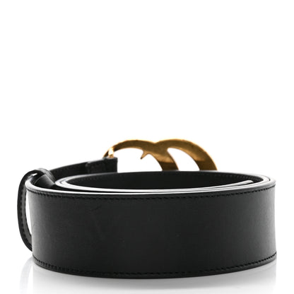 Gucci Calfskin Double G 40mm Belt 80 32 Black 2 of 9