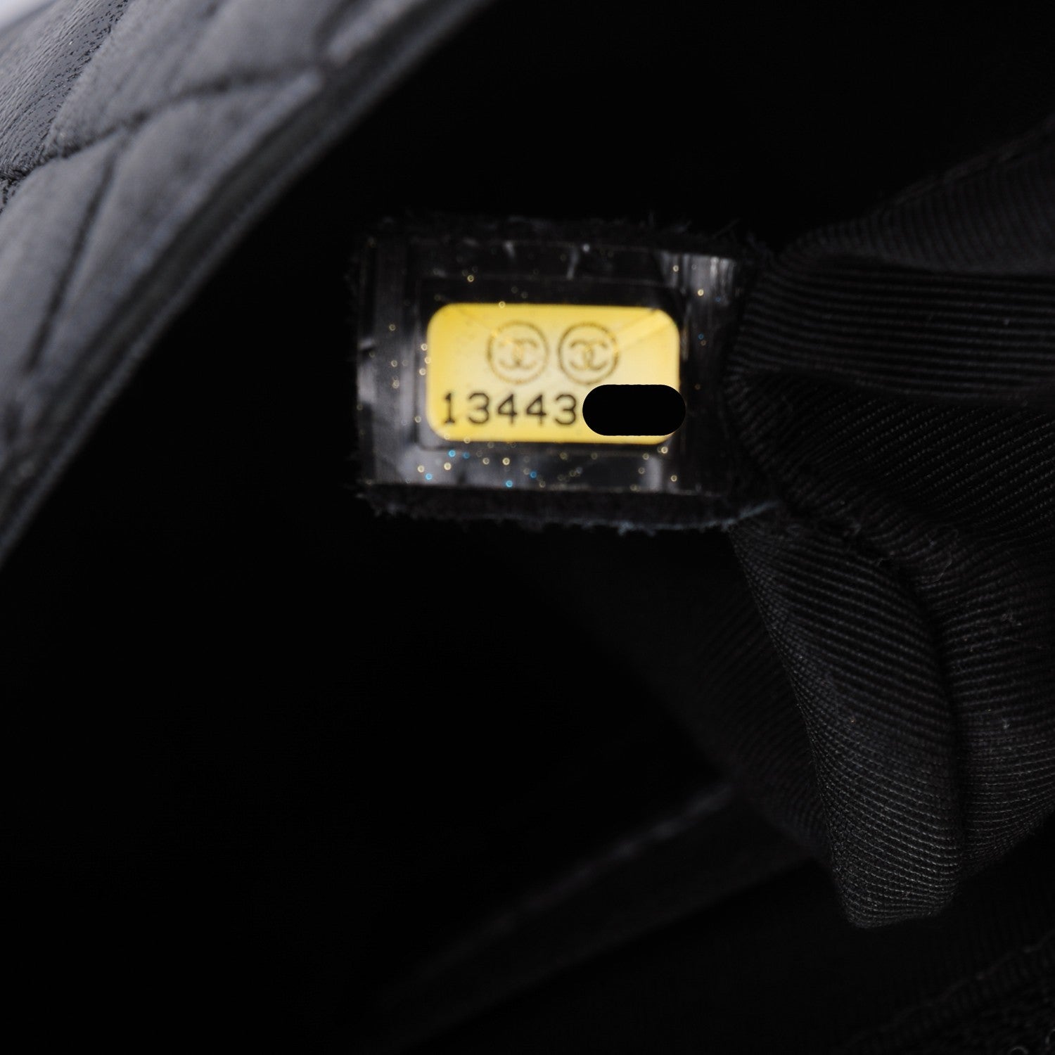 Chanel Lambskin Quilted Medium Single Flap Black 7 of 7