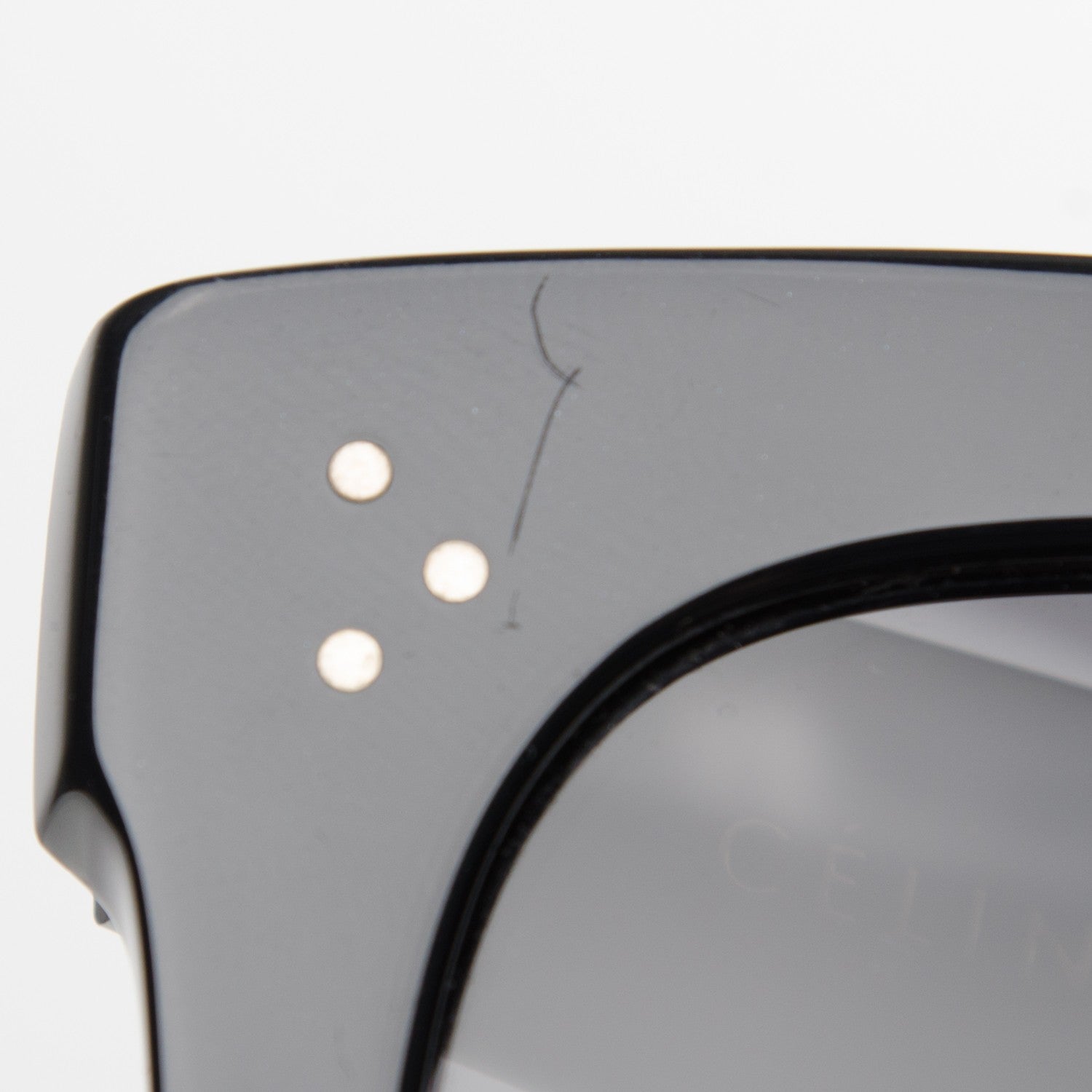 Celine Tilda Sunglasses CL 41076/S Black 176941 – FASHIONPHILE
