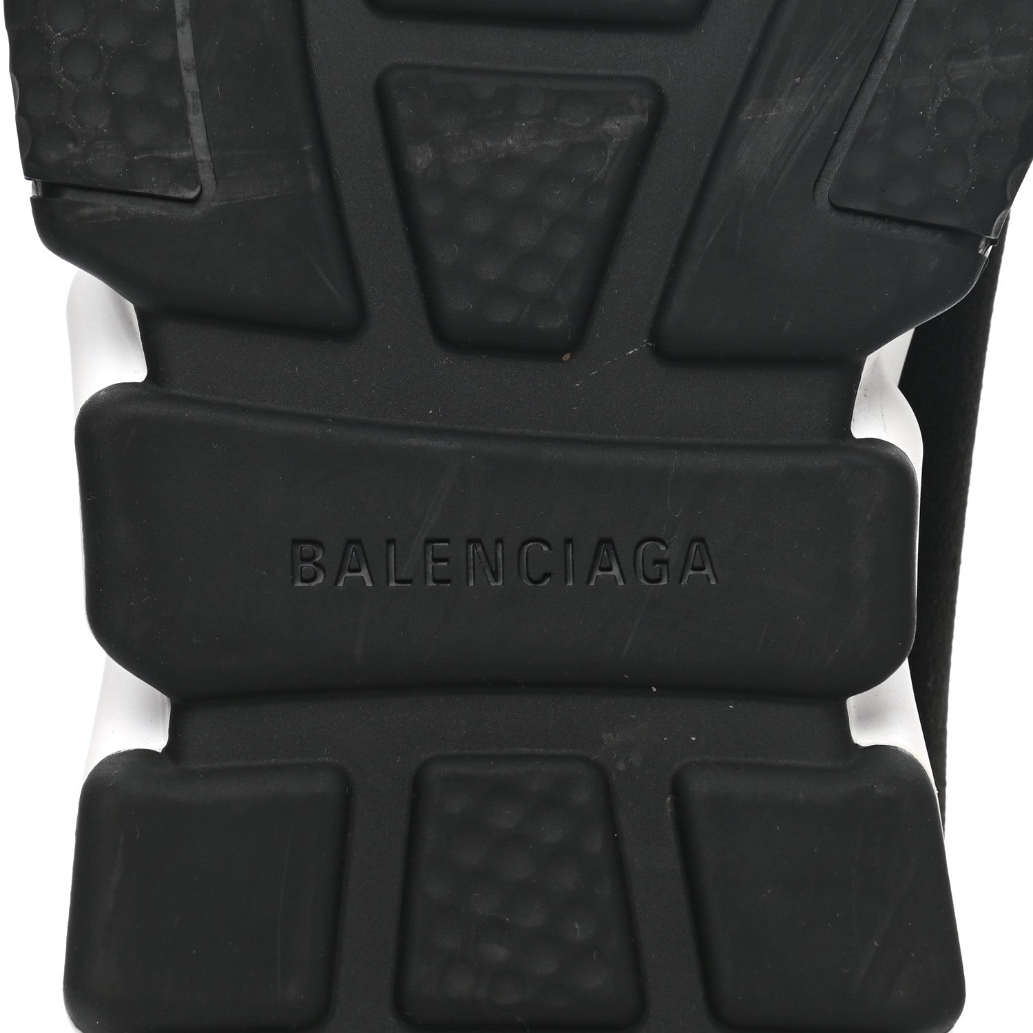 Balenciaga Neoprene Knit Mens Hi Speed Sneakers 42 Black White 6 of 10