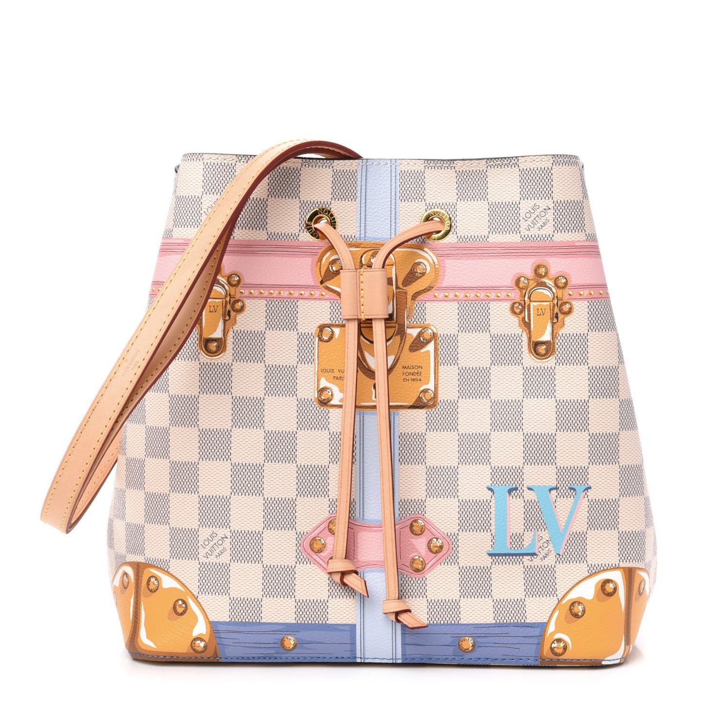 Damier Azur Summer Trunks Neonoe