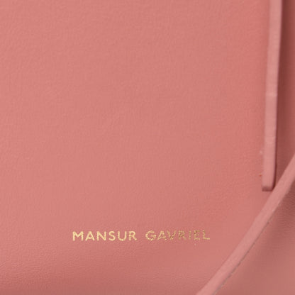 Mansur Gavriel Calfskin Mini Bucket Bag Blush 6 of 13