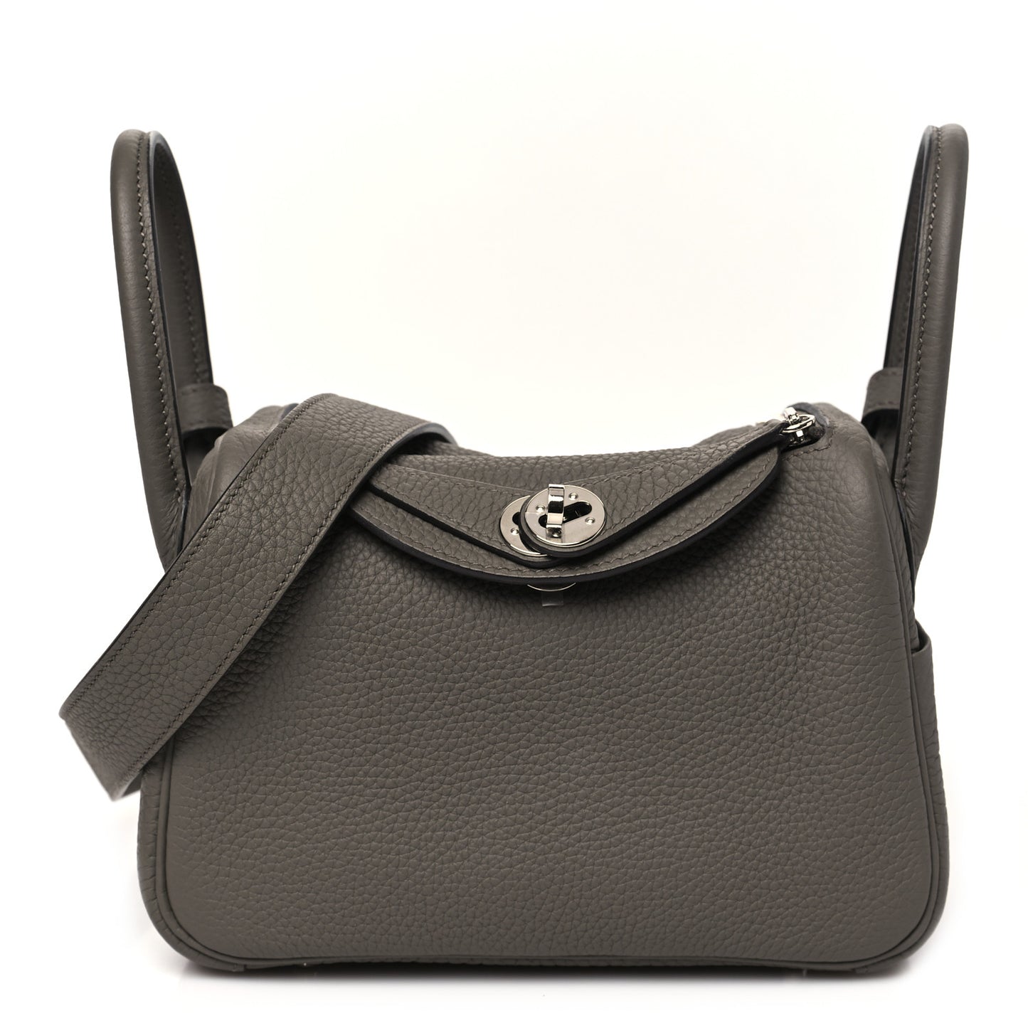 Taurillon Clemence Mini Lindy 20 Etain