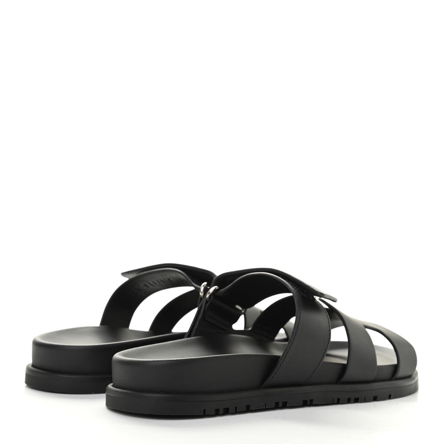 Calfskin Womens Chypre Sandals 37 Black