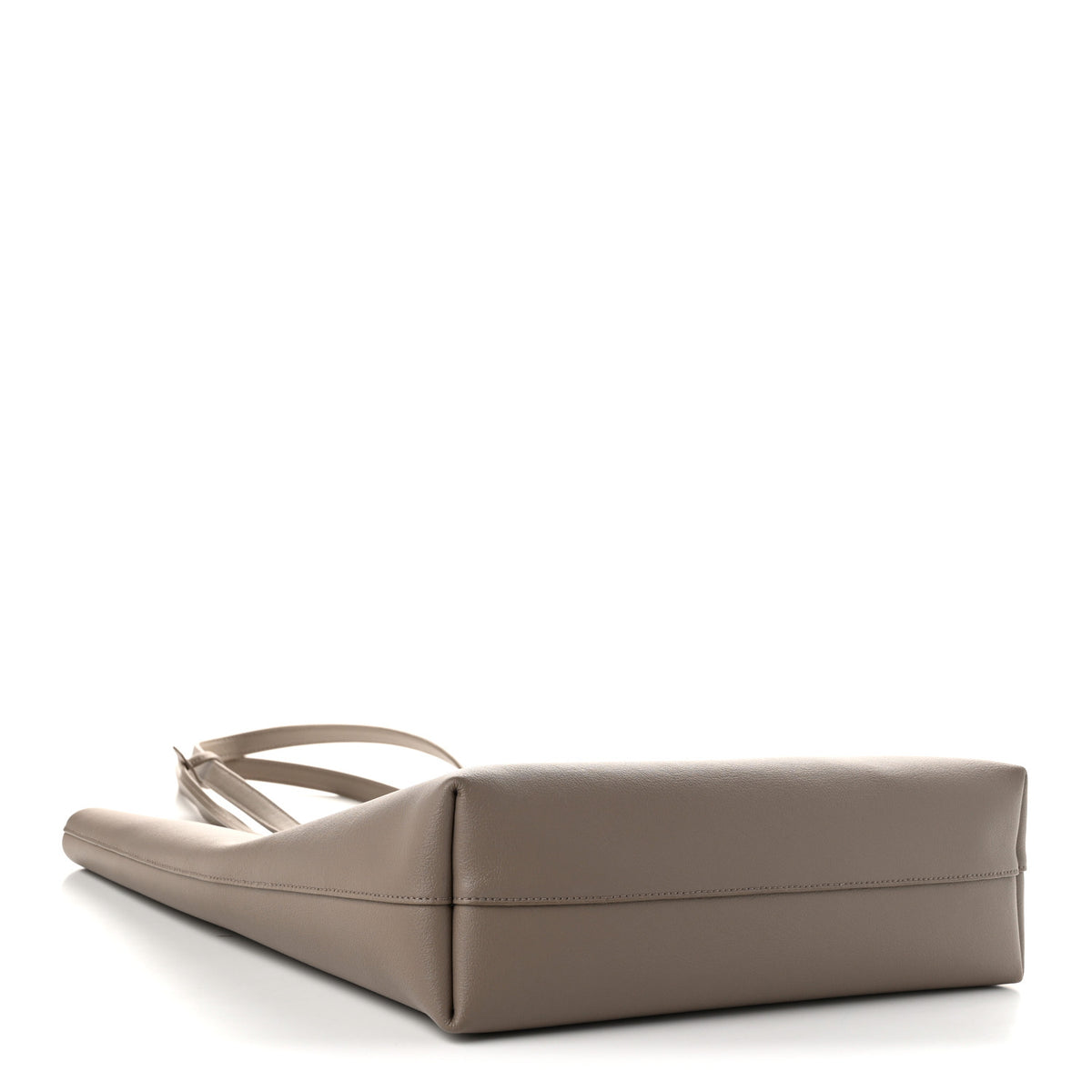 Saint Laurent Calfskin North-South Shopping Tote Dark Beige 5 of 11