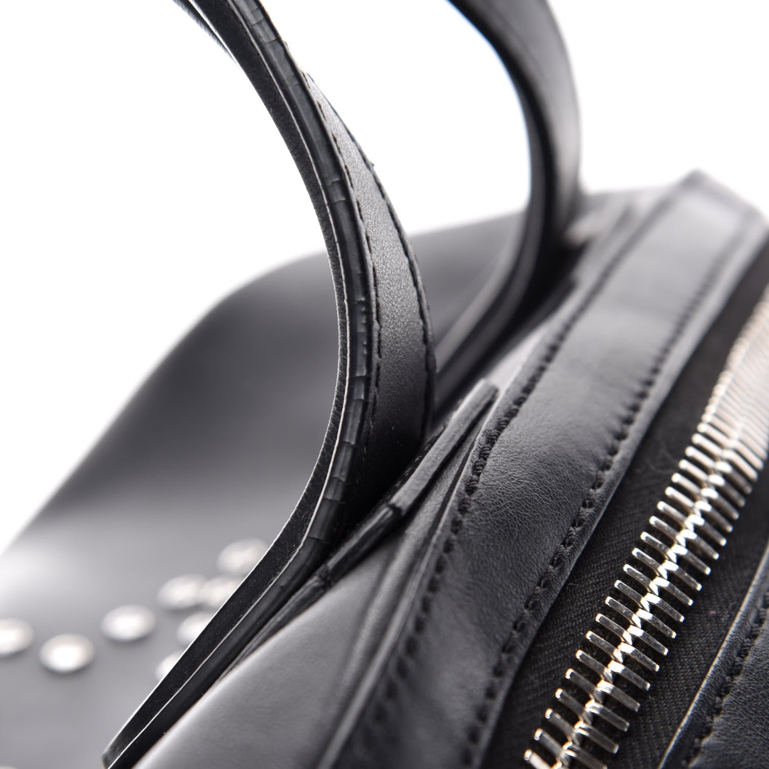 Givenchy Calfskin Star Embellished Small Nightingale Black 8 of 13