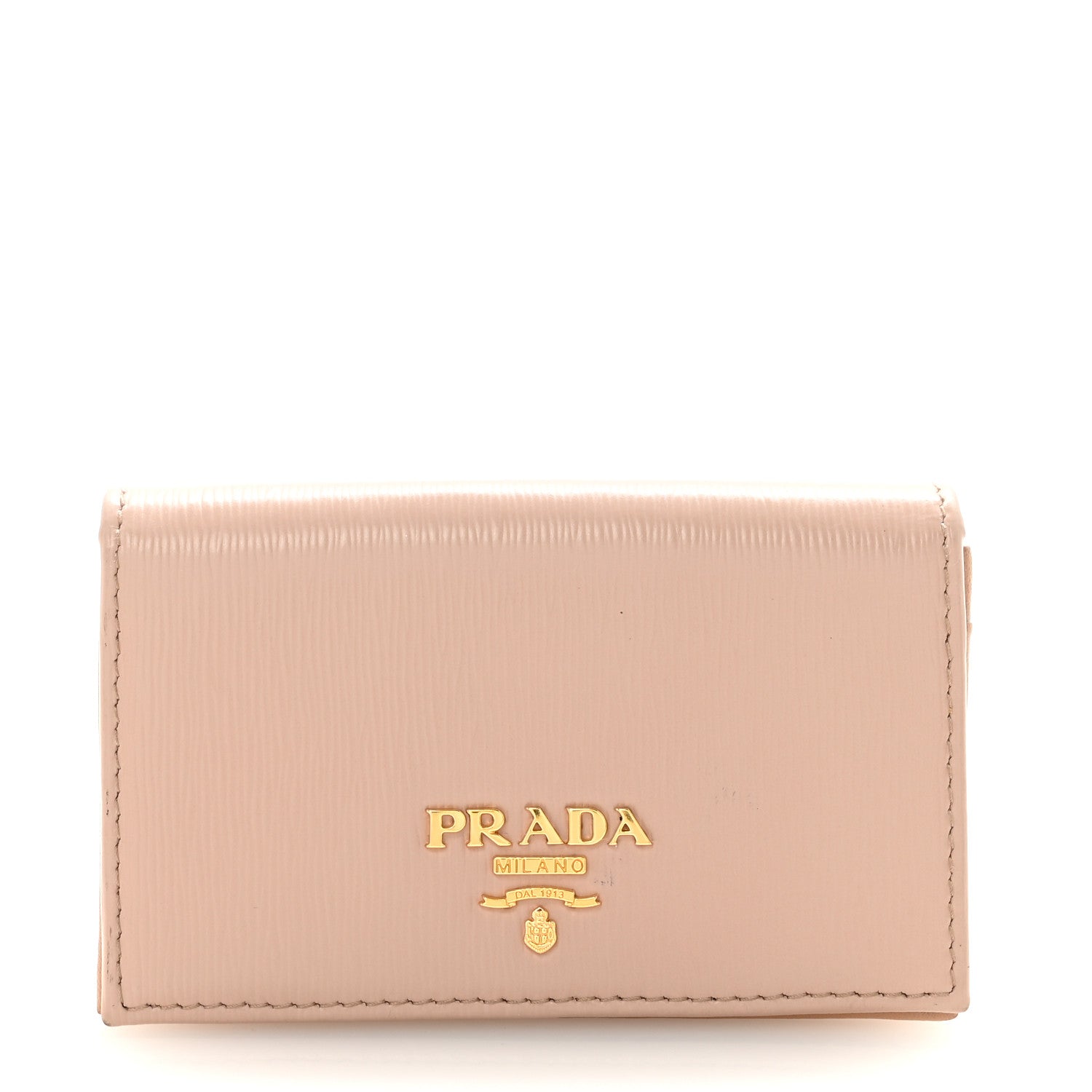 Prada Vitello Move Business Card Holder Cipria 1 of 6