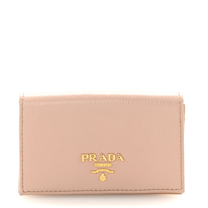 Prada Vitello Move Business Card Holder Cipria 1 of 6