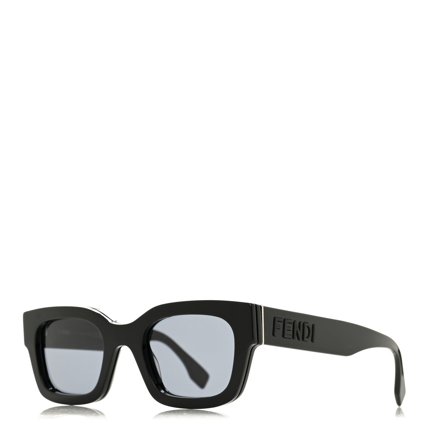 Acetate Square Sunglasses FE40119I Black